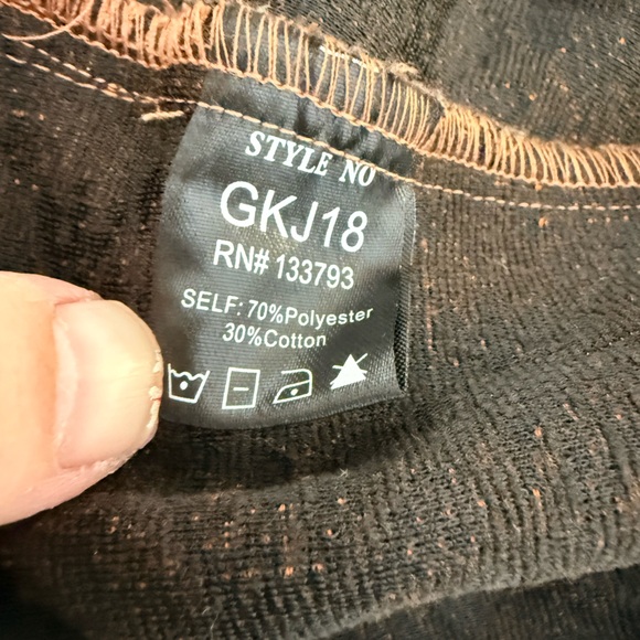 POL Multi Texture and Pattern Brown and  Tan Shacket, L - Picture 14 of 15